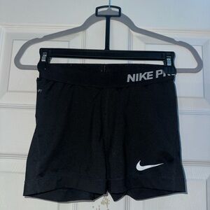 Nike Pro Women's Black Athletic Shorts
